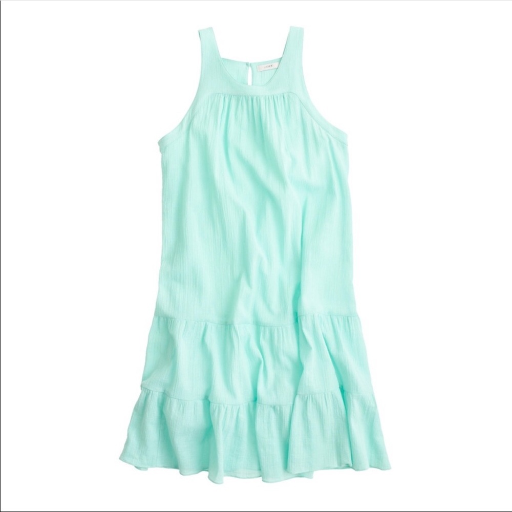 NWT J. Crew ruffled flutter dress
